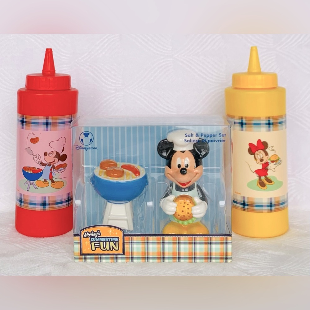Disney Mickey Mouse Condiment Set - 4-Piece Set